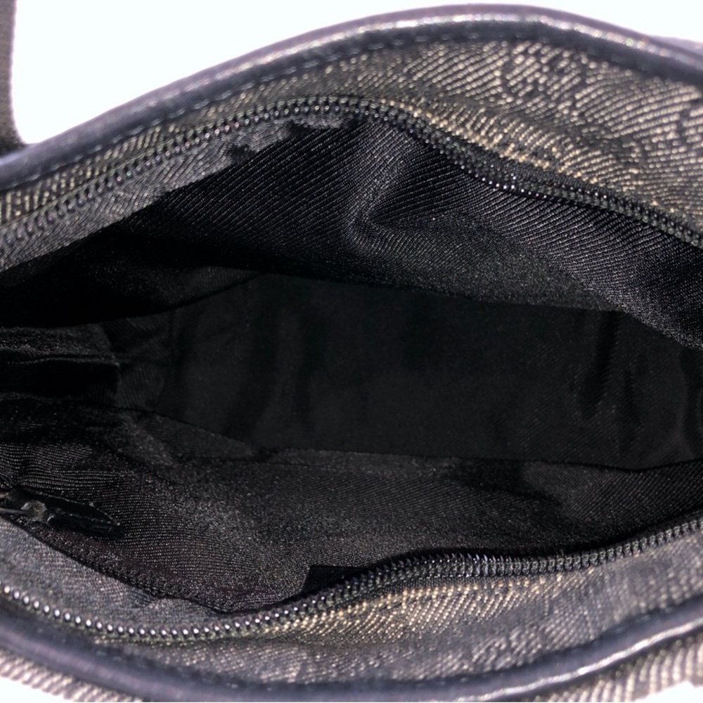 Gucci Black and Gray Monogram Tote - Picture 11 of 14